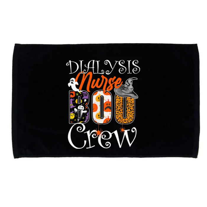 Dialysis Nurse Boo Boo Crew Halloween Dialysis Nurse Costume Microfiber Hand Towel