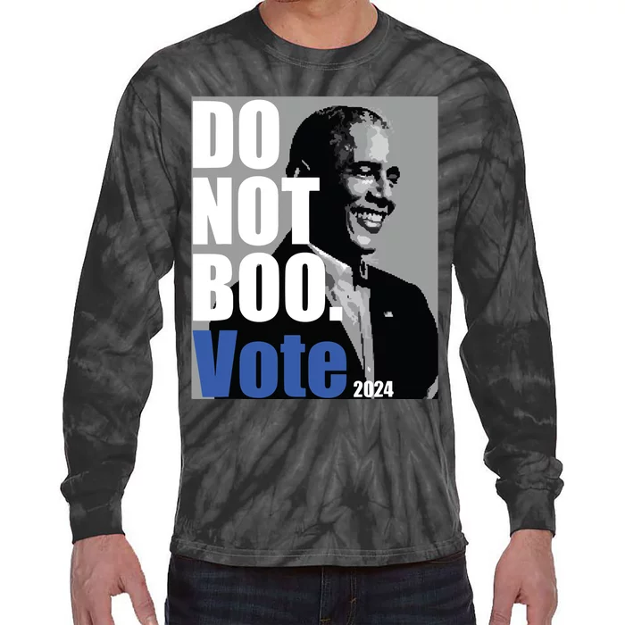 Do Not Boo Vote Tie-Dye Long Sleeve Shirt