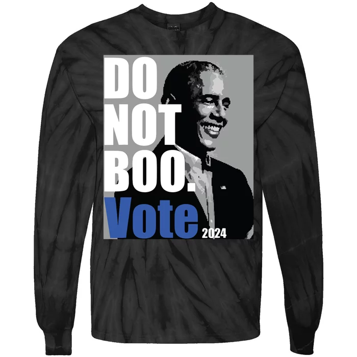 Do Not Boo Vote Tie-Dye Long Sleeve Shirt