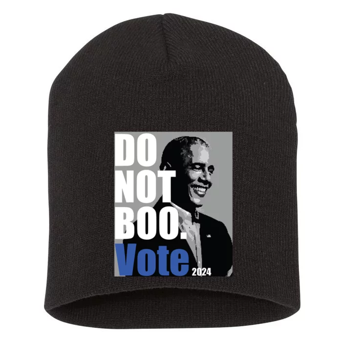 Do Not Boo Vote Short Acrylic Beanie