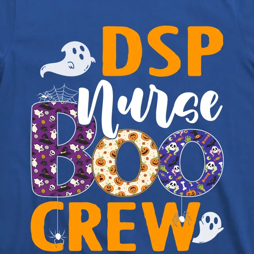 Dsp Nurse Boo Crew Scary Nurse Halloween Ghost Spider Gift T-Shirt