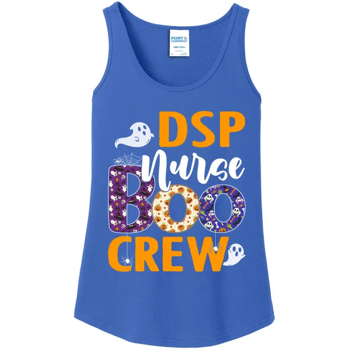 Dsp Nurse Boo Crew Scary Nurse Halloween Ghost Spider Gift Ladies Essential Tank