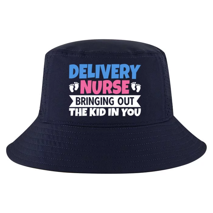 Delivery Nurse Bringing Out The In You Meaningful Gift Cool Comfort Performance Bucket Hat