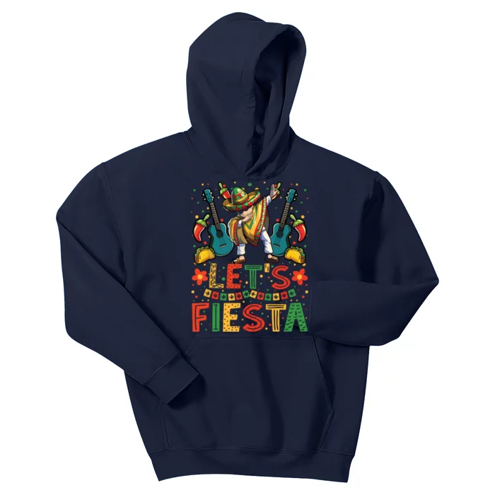 Dabbing Nacho Cinco De Mayo Shirts Women Men Lets Fiesta Kids Hoodie