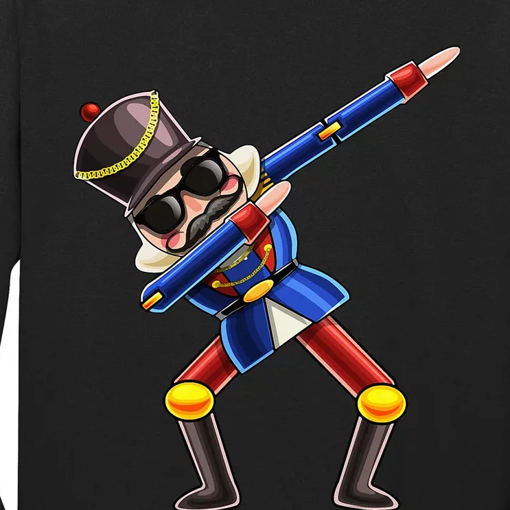 Dabbing Nutcracker Christmas Costume Nutcracker Tall Long Sleeve T-Shirt