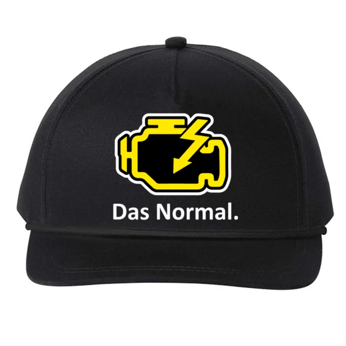 Das Normal Check Engine Light Great Gift Snapback Five-Panel Rope Hat