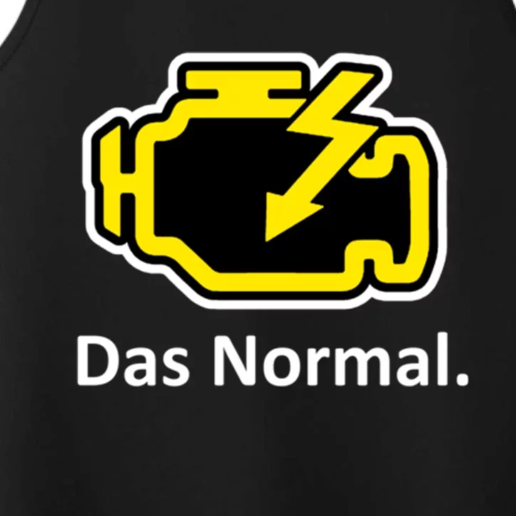 Das Normal Check Engine Light Great Gift Performance Tank