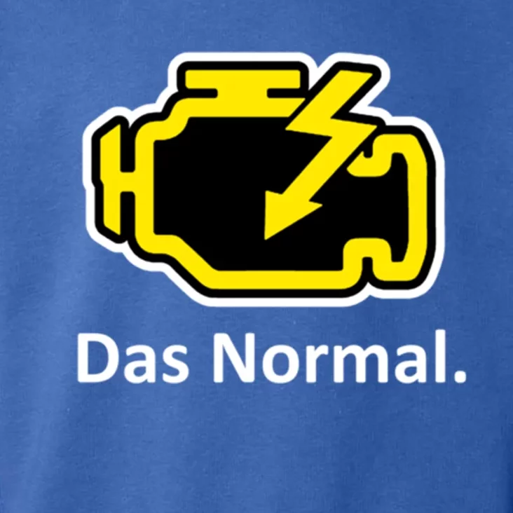 Das Normal Check Engine Light Great Gift Toddler Hoodie