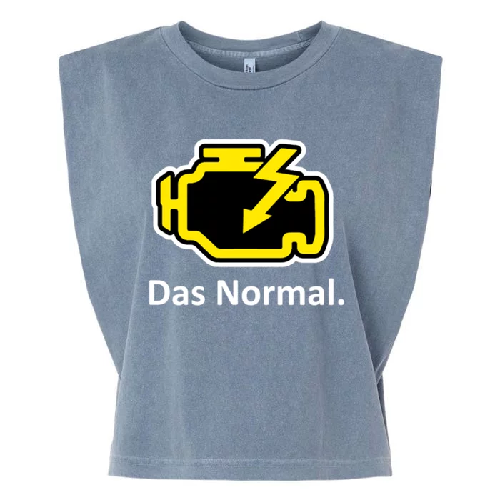 Das Normal Check Engine Light Great Gift Garment-Dyed Women's Muscle Tee