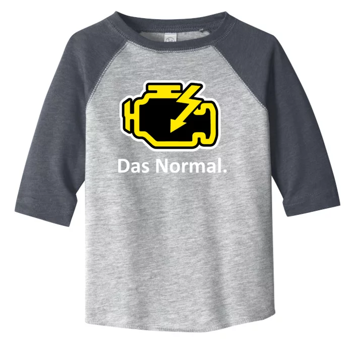 Das Normal Check Engine Light Great Gift Toddler Fine Jersey T-Shirt