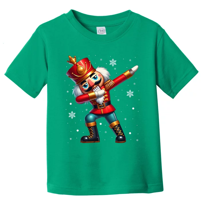 Dabbing Nutcracker Christmas Costume Matching Family Pajama Toddler T-Shirt