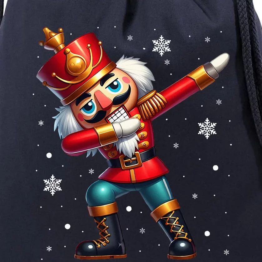 Dabbing Nutcracker Christmas Costume Matching Family Pajama Drawstring Bag