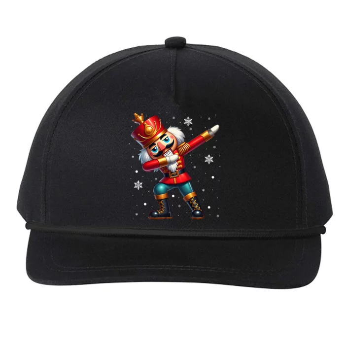 Dabbing Nutcracker Christmas Costume Matching Family Pajama Snapback Five-Panel Rope Hat