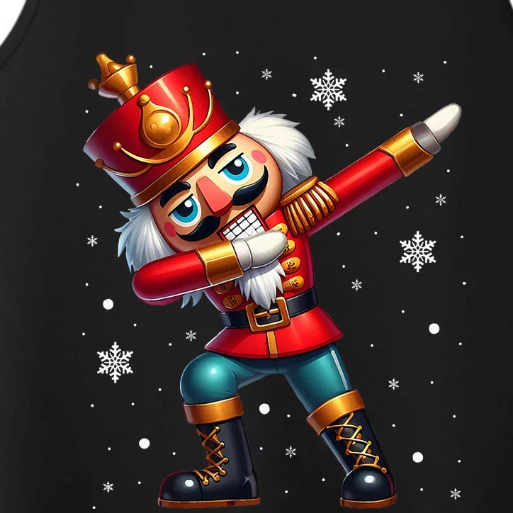 Dabbing Nutcracker Christmas Costume Matching Performance Tank