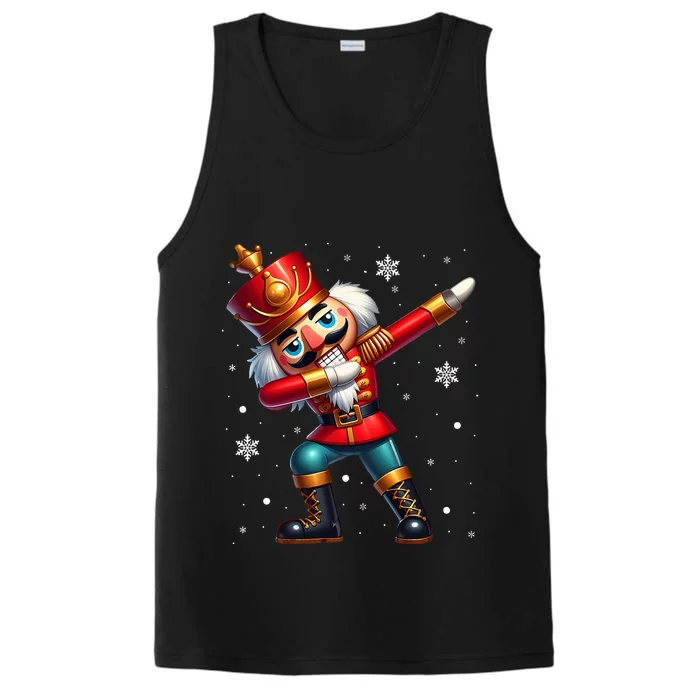 Dabbing Nutcracker Christmas Costume Matching Performance Tank