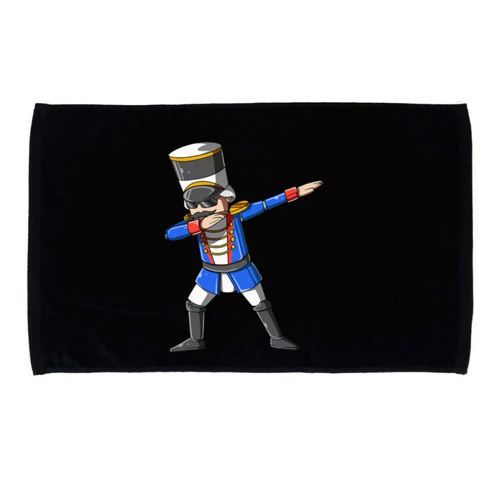 Dabbing Nutcracker Christmas Themed Gift Nutcracker Dancers Microfiber Hand Towel