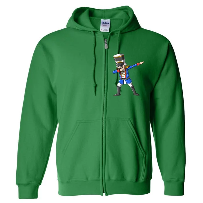 Dabbing Nutcracker Christmas Themed Gift Nutcracker Dancers Full Zip Hoodie