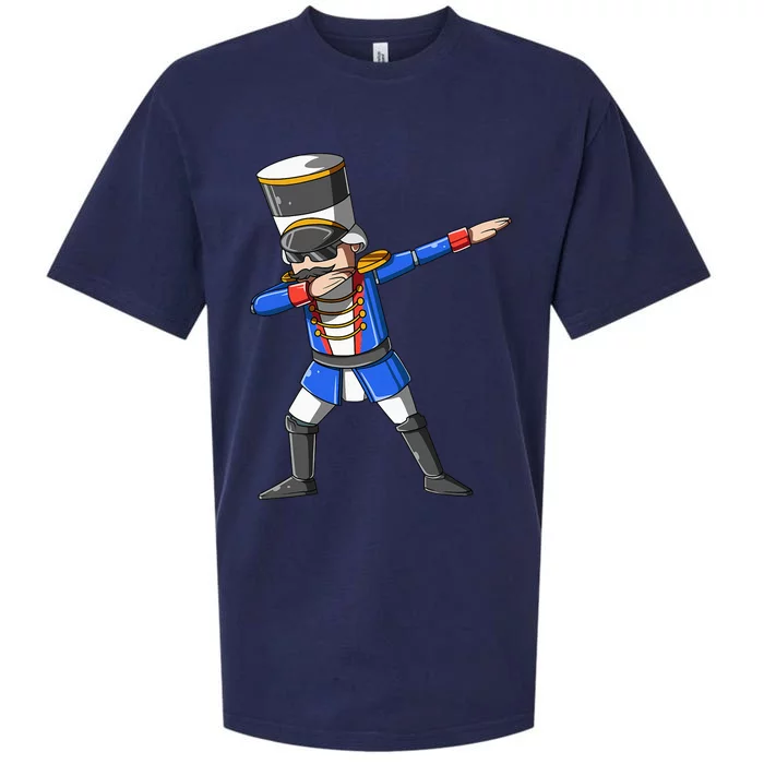 Dabbing Nutcracker Christmas Themed Gift Nutcracker Dancers Sueded Cloud Jersey T-Shirt