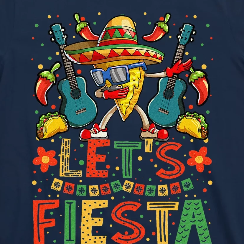 Dabbing Nacho Cinco De Mayo Lets Fiesta T-Shirt