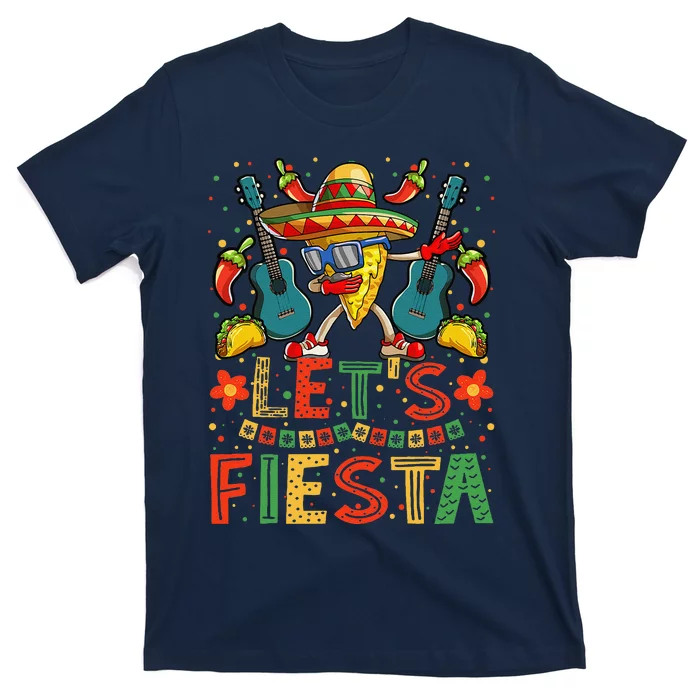 Dabbing Nacho Cinco De Mayo Lets Fiesta T-Shirt