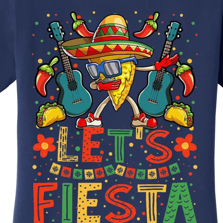 Dabbing Nacho Cinco De Mayo Lets Fiesta Women's T-Shirt