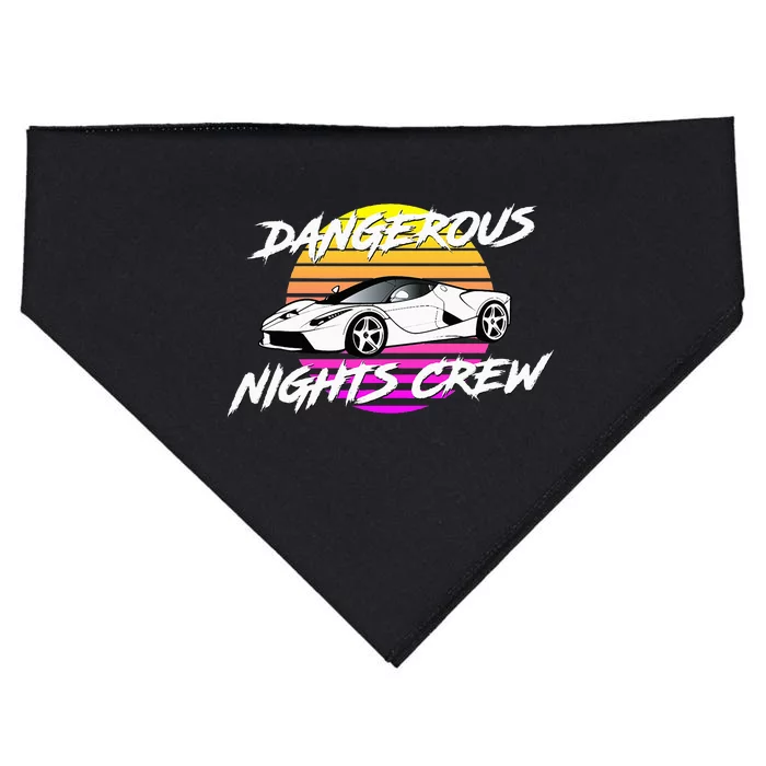 Dangerous Nights Crew USA-Made Doggie Bandana