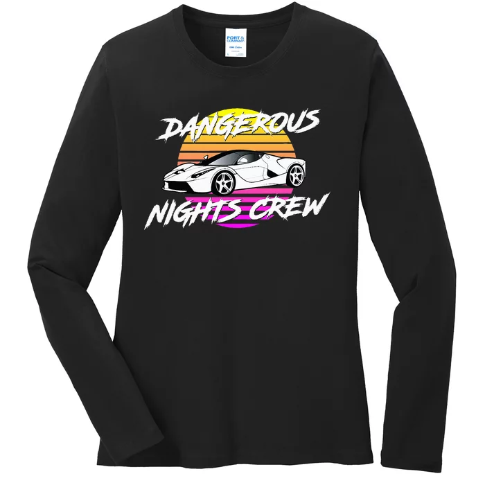 Dangerous Nights Crew Ladies Long Sleeve Shirt