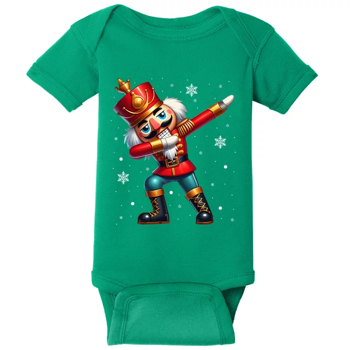 Dabbing Nutcracker Christmas Costume Matching Family Pajama Baby Bodysuit