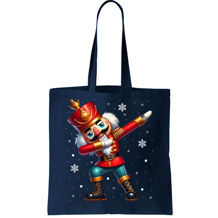 Dabbing Nutcracker Christmas Costume Matching Family Pajama Tote Bag