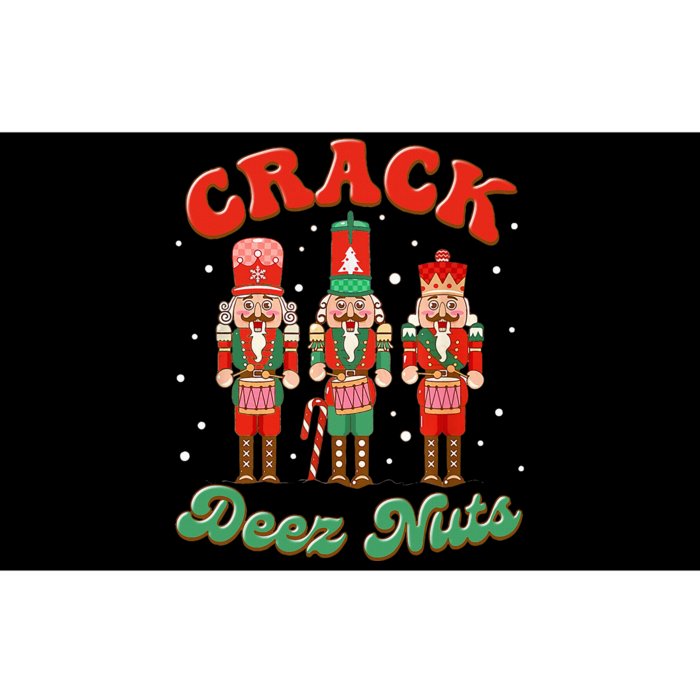 Deez Nuts Christmas Xmas Crack Nutcracker Nut Cracker Bumper Sticker