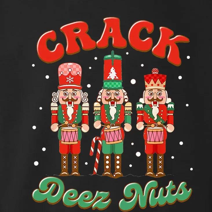 Deez Nuts Christmas Xmas Crack Nutcracker Nut Cracker Toddler Hoodie