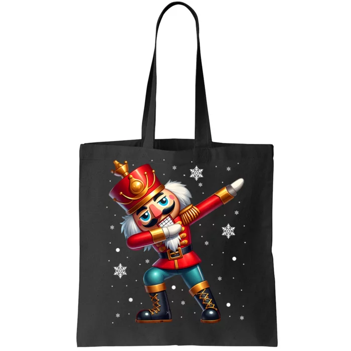 Dabbing Nutcracker Christmas Costume Matching Family Pajama Tote Bag