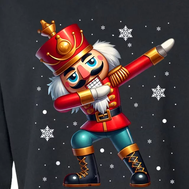 Dabbing Nutcracker Christmas Costume Matching Family Pajama Cropped Pullover Crew