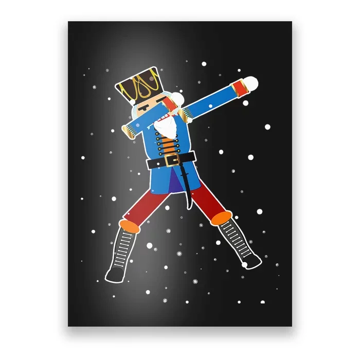 Dabbing Nutcracker Christmas Nutcracker Dab Xmas Poster