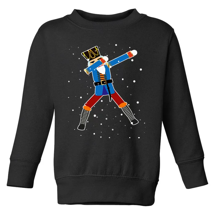 Dabbing Nutcracker Christmas Nutcracker Dab Xmas Toddler Sweatshirt