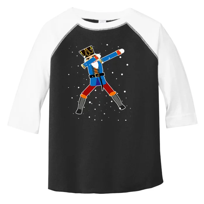 Dabbing Nutcracker Christmas Nutcracker Dab Xmas Toddler Fine Jersey T-Shirt