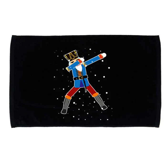 Dabbing Nutcracker Christmas Nutcracker Dab Xmas Microfiber Hand Towel