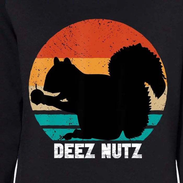 Deez Nutz Christmas Gopher Funny Saying Dees Nutz Ugly Xmas Womens California Wash Sweatshirt