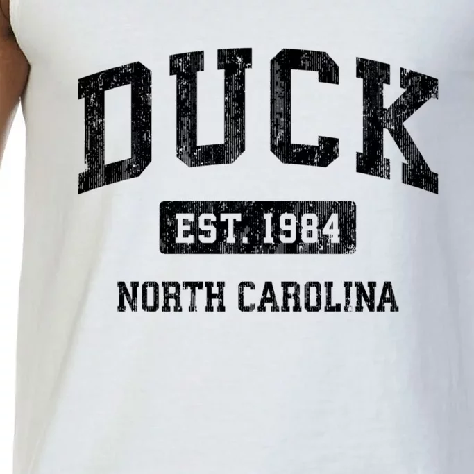 Duck North Carolina Nc Vintage Athletic Sports Comfort Colors® Tank Top