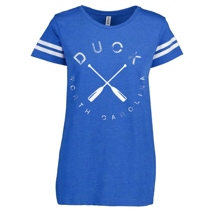 Duck North Carolina Vintage Retro Enza Ladies Jersey Football T-Shirt