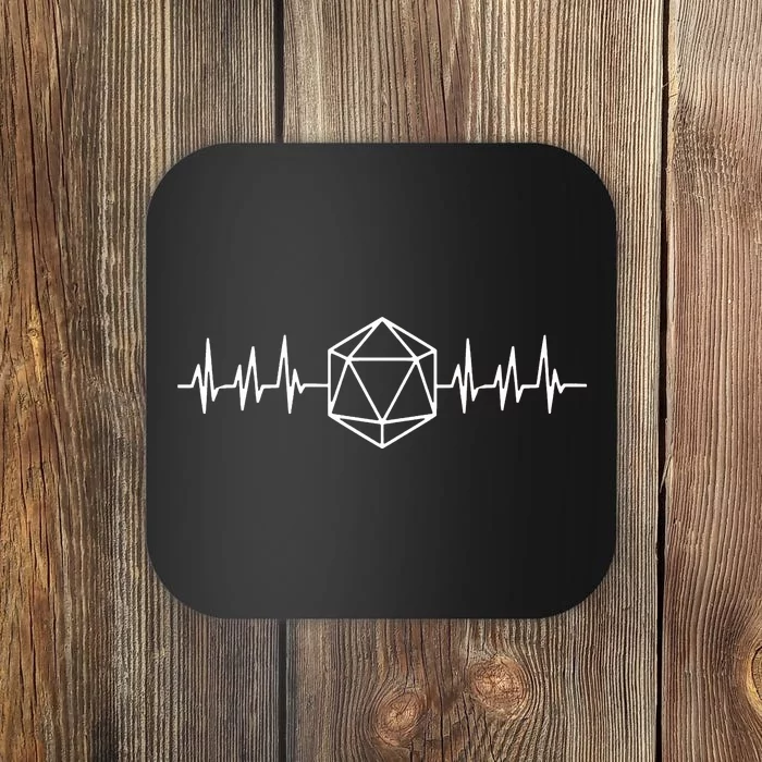 DnD D20 Life Pulse Coaster