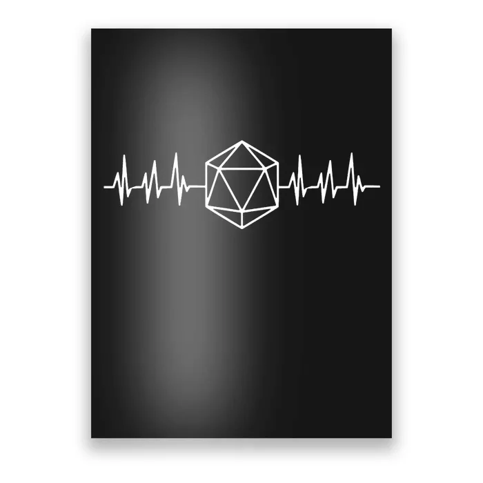 DnD D20 Life Pulse Poster