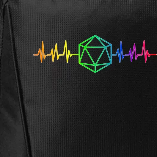 DnD D20 Life Pulse Rainbow City Backpack