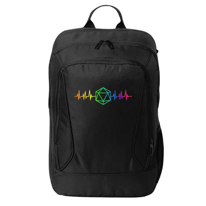 DnD D20 Life Pulse Rainbow City Backpack