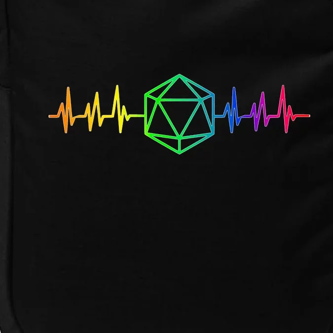 DnD D20 Life Pulse Rainbow Impact Tech Backpack