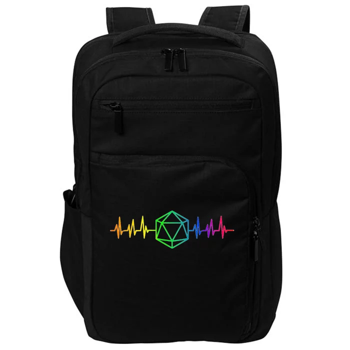 DnD D20 Life Pulse Rainbow Impact Tech Backpack