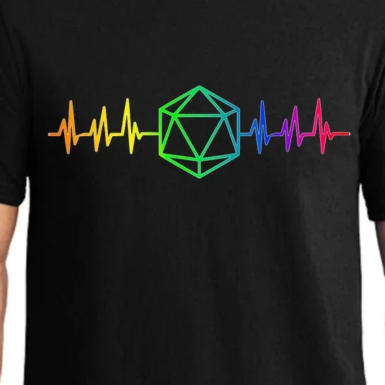 DnD D20 Life Pulse Rainbow Pajama Set