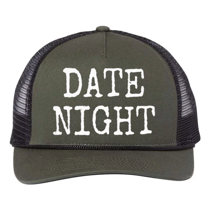 Date Night Retro Rope Trucker Hat Cap