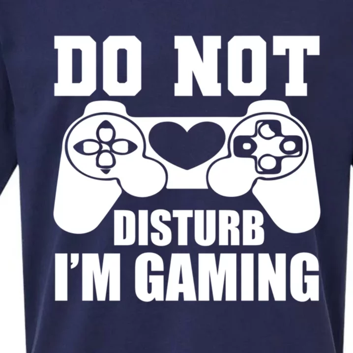 Do Not Disturb IM Gaming Late Night Gamer Game Mode Gear Gift Sueded Cloud Jersey T-Shirt