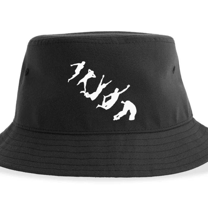 Dods Norwegian Death Diving Freestyle Sustainable Bucket Hat